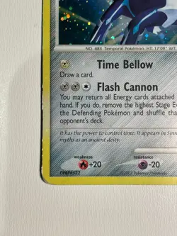 Nintendo Pokemon TCG Dialga 1/130 Diamond & Pearl Holo Rare HP 90 EN 2007 - Image 5