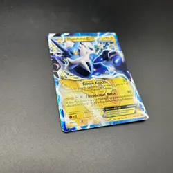 Thundurus EX 2013 Pokemon B & W Black Star Promo #BW81 Electric Type - Image 2