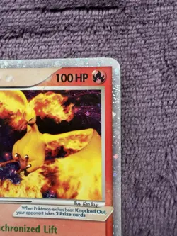 Pokemon TCG EX Collector’s Window Tin Moltres EX Black Star Promo 031 MP - Image 4