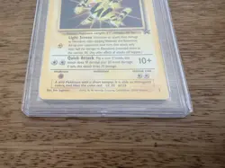 1999 Black Star Promo #2 Electabuzz Ace Grade 3 Good Pokemon TCG WOTC - Image 3