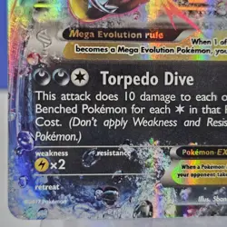 M Sharpedo EX XY200 - XY Black Star Promo Pokemon TCG NM - Image 5