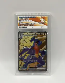 Ace 10 Cynthia’s Garchomp EX #204 Black Star Promo Pokemon TCG “Perfect Subs” - Image 1