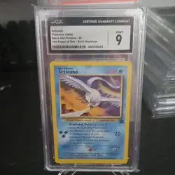Pokemon TCG Articuno CGC 9 Black Star Promo 22/— EN Regular 2000 - Image 1