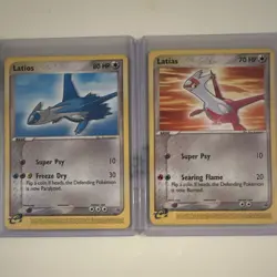 Pokemon TCG Nintendo Black Star Promo Set Latias/Latios NM condition - Image 1
