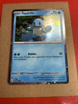 Squirtle SVP 048 Pokemon TCG SV: Black Star Promo NM/VLP Free Shipping 🇨🇦 - Image 1