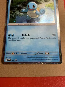 Squirtle SVP 048 Pokemon TCG SV: Black Star Promo NM/VLP Free Shipping 🇨🇦 - Image 2
