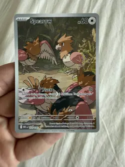 Spearow 151/132 IR Illustration Rare Mega Evolutions Pokemon TCG NM - Image 1