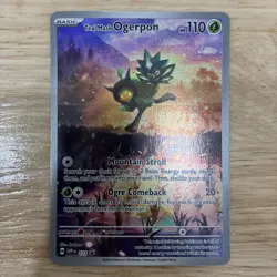 Pokemon TCG Teal Mask Ogerpon Black Star Promos SVP en 123 - Image 1