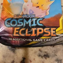 Pokemon Trading Card Game Sun & Moon Cosmic Eclipse Booster Pack - Image 5