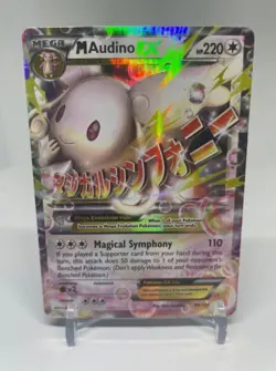 M Audino EX 85/124 - Fates Collide Ultra Rare Pokemon TCG MP - Image 1