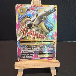 Pokemon TCG XY Evolutions M Blastoise EX Full Art Card 102/108 - Image 1