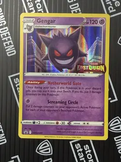 Pokemon TCG Gengar SWSH241 Sword & Shield Promo Prerelease Holo English 120 HP - Image 2