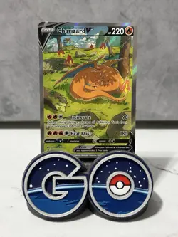 Pokemon Charizard V SWSH260 Sword & Shield Promo Holo English 220 UPC ALT ART - Image 1