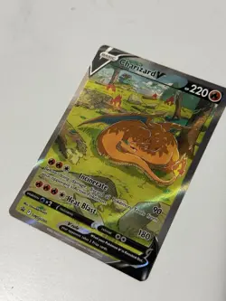 Pokemon Charizard V SWSH260 Sword & Shield Promo Holo English 220 UPC ALT ART - Image 4