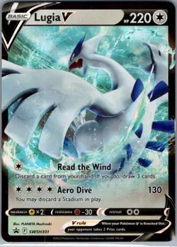 Lugia V - SWSH301 SWSH: Sword & Shield Promo Cards - Pokemon Card - NM - Image 1
