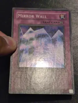 Yu-Gi-Oh! SUPER RARE CARD MIRROR WALL PSV-016 1996 VINTAGE PRINT NM/VLP - Image 3