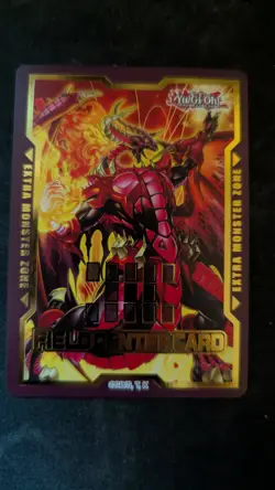 Yu-Gi-Oh! Field Center Card: Blazing Dominion Sneak Peek The Crimson King NM/VLP - Image 1