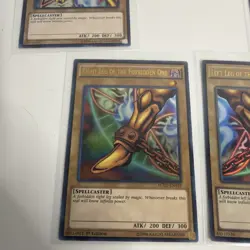 Yu-Gi-Oh! Exodia the Forbidden One 5-Card Set YGLD-ENA 1st Edition EN - Image 5