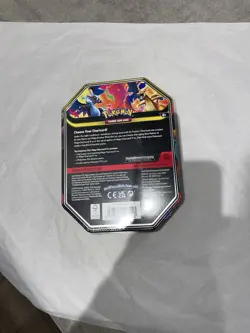 Pokemon TCG Mega Charizard ex X Tin Brand New & Sealed - Image 2