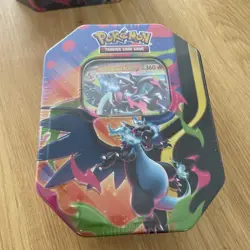 Pokemon TCG Mega Charizard Ex X Tin, Brand New & Sealed promo - Image 1