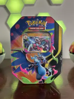 Pokemon TCG Mega Charizard X ex Tin Brand New & Sealed. FAST DELIVERY 📦 - Image 1