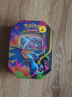Pokemon TCG Mega Charizard X Ex Tin (Brand New & Sealed) - Image 1