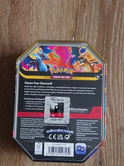 Pokemon TCG Mega Charizard X Ex Tin (Brand New & Sealed) - Image 2