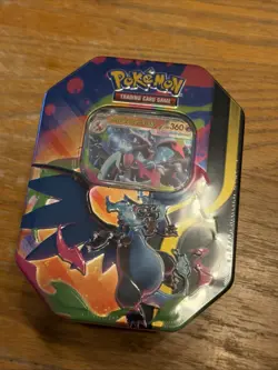 Pokemon TCG: Mega Charizard X Ex Tin | Brand New and Sealed - Image 1