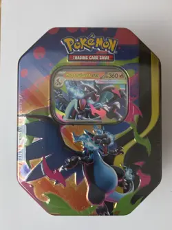 Pokemon TCG: Mega Charizard X ex Tin | Brand New and Sealed - Image 1