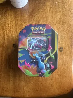 Pokemon TCG | Mega Charizard Tin | Mega Charizard X ex | Brand New Sealed - Image 1