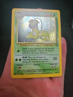 Pokemon TCG Victreebel Holo Unlimited Rare Card Jungle Series 14/64 Nm - Image 2