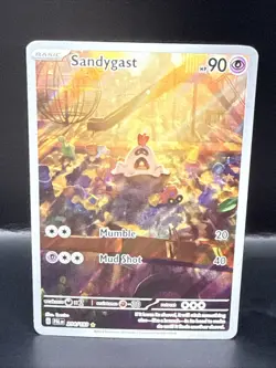 Pokemon - Sandygast - 214/193 SV02: Paldea Evolved - Illustration Rare - NM - Image 3