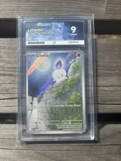 Pokemon TCG White Flare 2025 EN Illustration Rare: 101/086 Litwick ACE 9 - Image 1