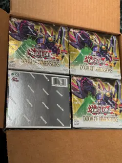 YuGiOh! Doom of Dimensions - Booster CASE Factory Sealed - 12 Booster Boxes - Image 5