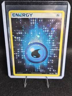 Water Energy 103/106 Holo SWIRL | EX Emerald | 2005 Pokemon TCG Card | LP - Image 1