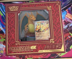 Pokemon TCG: Charizard ex Super-Premium Collection Trading Card Game Kids Age 6+ - Image 1