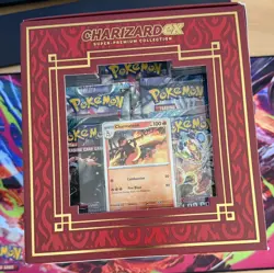Pokemon TCG: Charizard ex Super-Premium Collection Trading Card Game Kids Age 6+ - Image 3