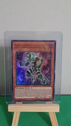 2019 Yugioh Vision Hero Minimum Ray BLHR-EN005 Ultra Rare Hero's Revenge - Image 5