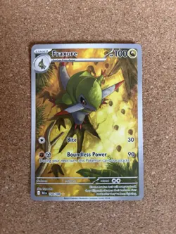Pokemon TCG Fraxure 146/086 Illustration Black Bolt SV Rare Card NM Condition ✅ - Image 1