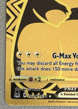 Pokemon TCG Pikachu VMAX TG29/TG30 Gold Secret Rare Lost Origin - DMG/READ DESC - Image 5