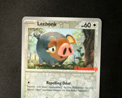 Pokemon Card TCG - Lechonk - 154/198 GameStop Promo - Scarlet & Violet - NM ⭐ - Image 2