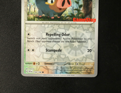 Pokemon Card TCG - Lechonk - 154/198 GameStop Promo - Scarlet & Violet - NM ⭐ - Image 3