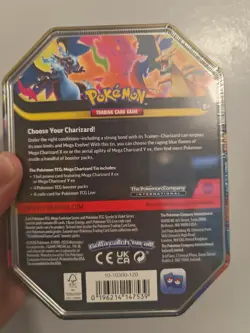 Pokemon TCG Mega Charizard Y Ex Tin (Brand New & Sealed) - Image 2