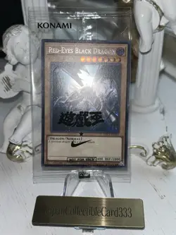 Yugioh Red-Eyes Black Dragon Promo NKC1-EN002 Collaboration 2025 New Sealed - Image 2