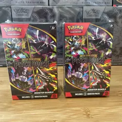 Pokemon TCG Mega-Evolution Pitch Black - Sealed Booster Bundle x 2 - Image 1