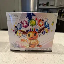 Pokemon TCG Prismatic Evolutions Elite Trainer Box Eevee English - Image 1