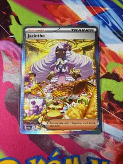Jacinthe 122/088 Ultra Rare Full Art Holo Perfect Order Trainer Pokemon - Image 1