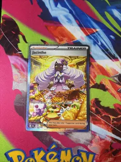 Jacinthe 122/088 Ultra Rare Full Art Holo Perfect Order Trainer Pokemon - Image 2