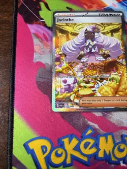 Jacinthe 122/088 Ultra Rare Full Art Holo Perfect Order Trainer Pokemon - Image 3