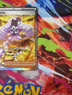 Jacinthe 122/088 Ultra Rare Full Art Holo Perfect Order Trainer Pokemon - Image 4